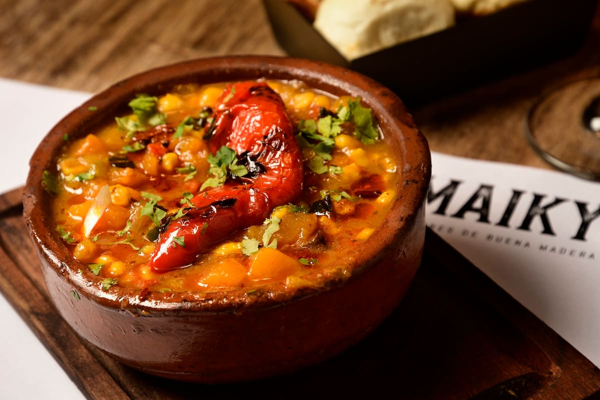 Locro vegetariano. Foto gentileza: Maiky