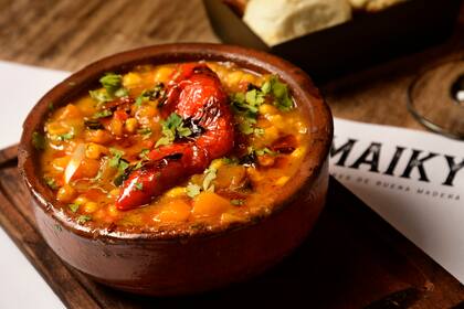 Locro vegetariano. Foto gentileza: Maiky