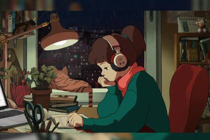 Lofi Girl volvió a Youtube (Captura video)