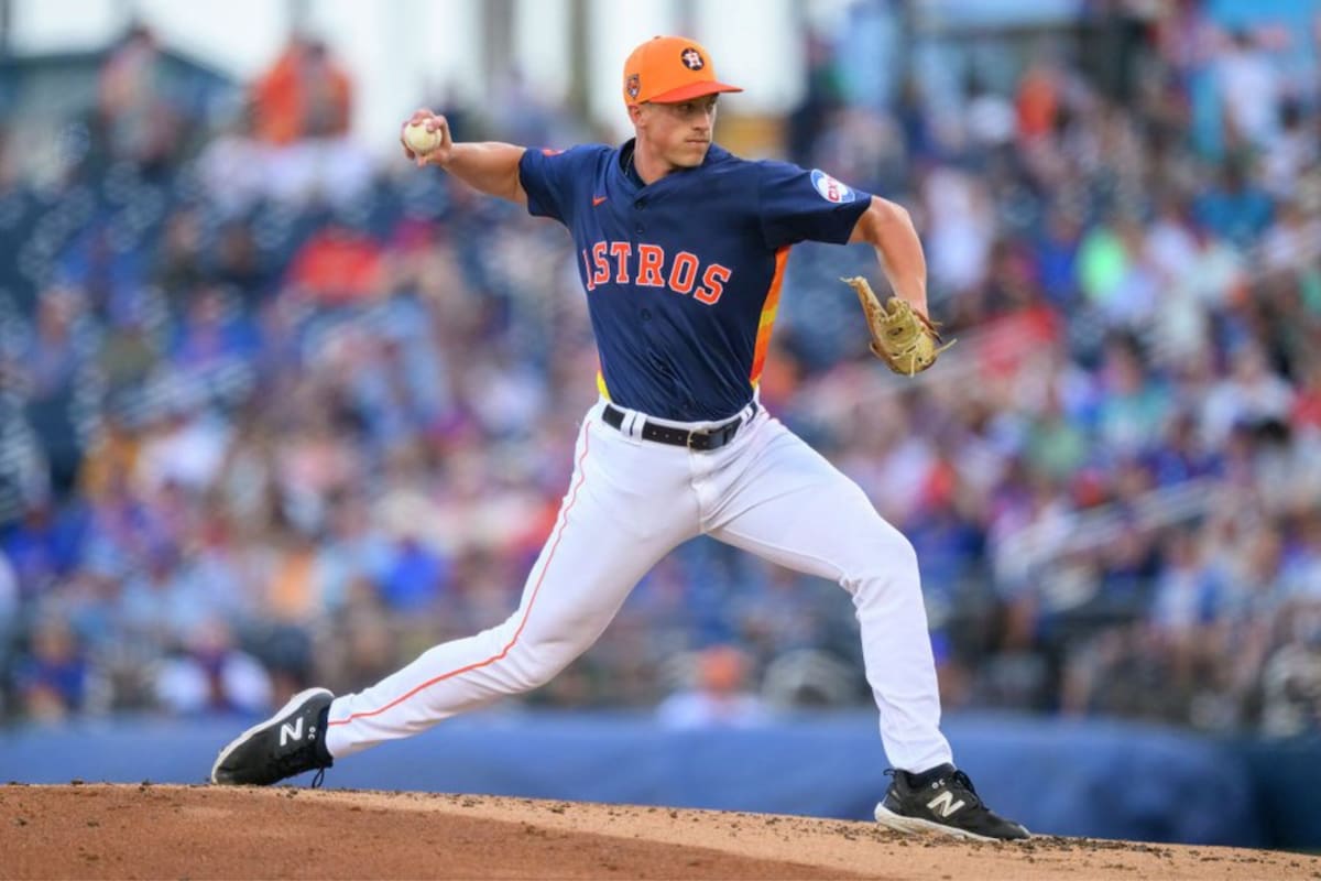Logan VanWey busca un lugar en el bullpen de los Astros tras una sólida temporada en Triple-A y una destacada actuación en pretemporada