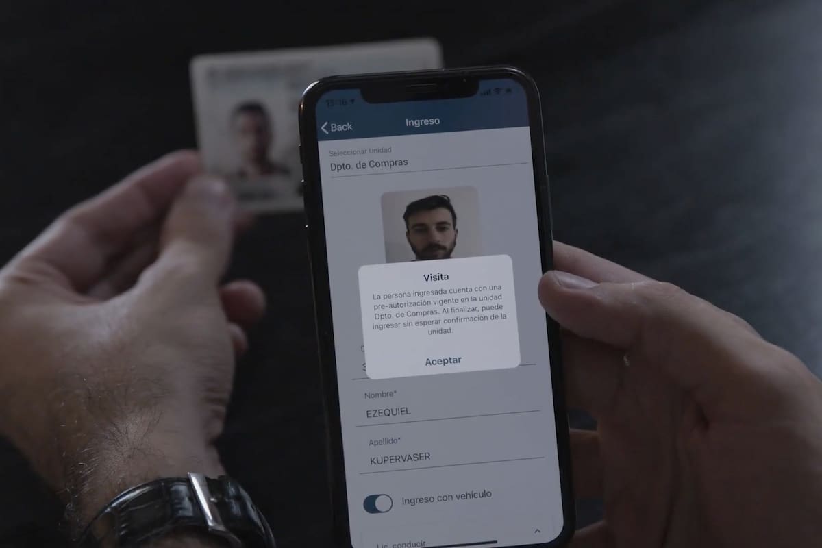 LogBean es una app argentina para gestionar el ingreso a countries, edificios y oficinas, que usa blockchain para proteger los registros de visitas