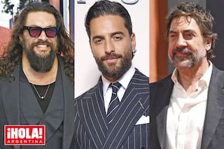 Jason Momoa y la foto más especial junto a sus hijos, el momento fashion de Maluma y las huellas de Javier Bardem