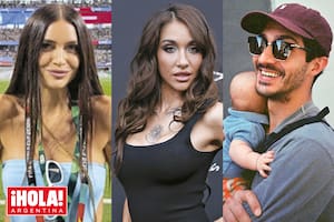 El sexy recreo de hidratación de Zaira Nara, el huracán María Becerra en Madrid y la carita del bebé de Chino Darín