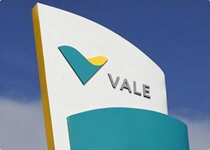 Logo de la compañía brasileña Vale