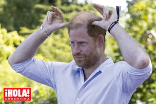 La insólita actividad que realizó el príncipe Harry durante su visita al Reino Unido
