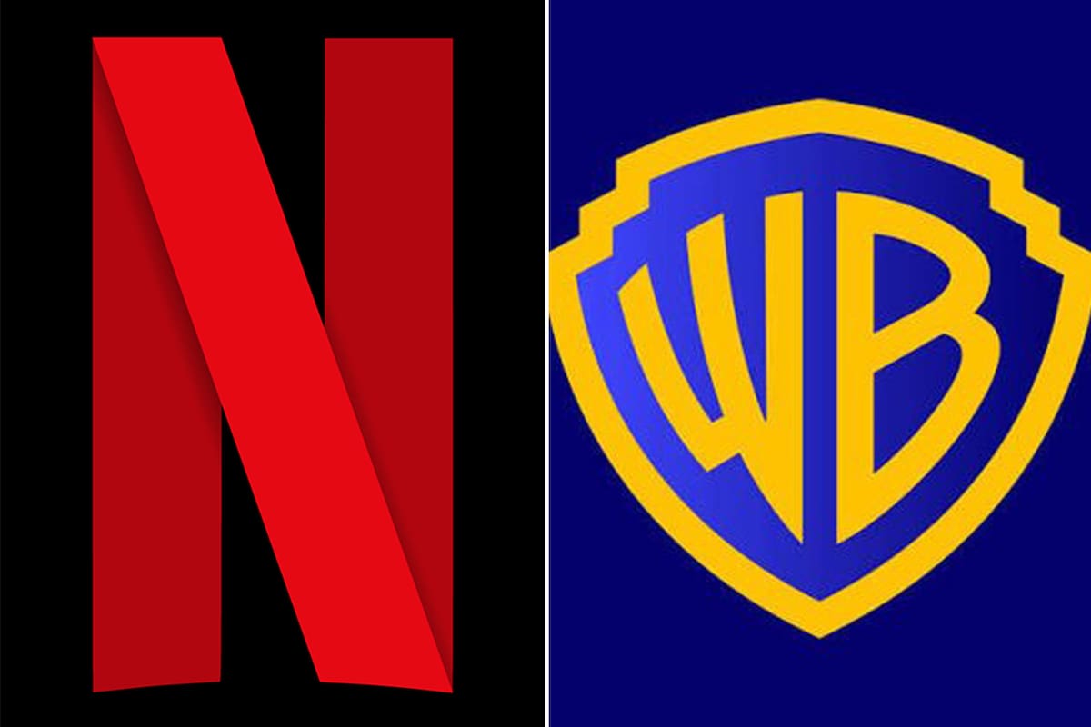 Logos de Netflix y Warner Bros