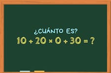 ¿Cuánto es 10 + 20 × 0 + 30? El cálculo matemático que los genios resuelven en cinco segundos