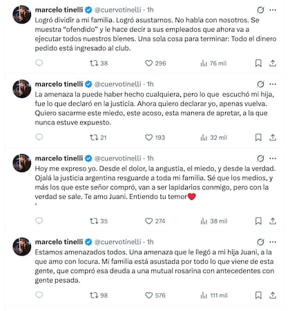 "Logró dividir a mi familia. Logró asustarnos", expresó el conductor sobre el empresario