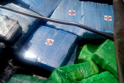 Un cargamento de estupefacientes que le habrían secuestrado a la organización de Rojas