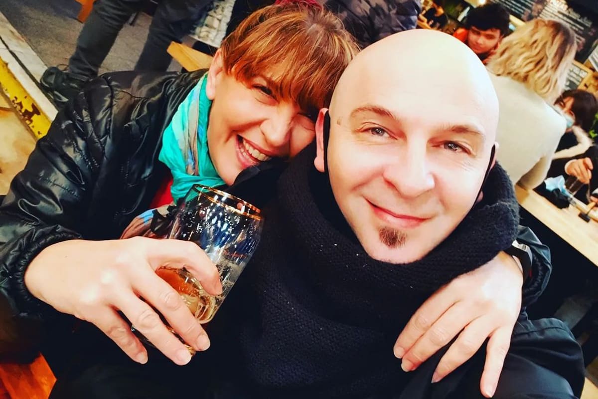 Lola Cordero y Alexis Puig, en un posteo de julio de este año