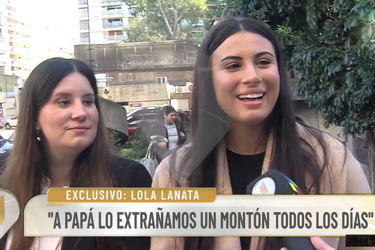 Lola y Bárbara Lanata se mostraron muy unidas y se refirieron al juicio por la sucesión: “Es muy lento”