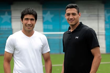 Lollo y Cabral, la zaga central del Racing campeón