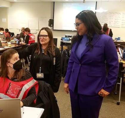 London Breed, alcaldesa de California, informó que varias agencias de la ciudad trabajaban en conjunto para contener la emergencia