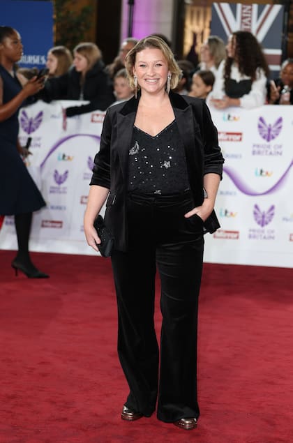 Joanna Page el 20 de octubre de 2025, en Londres