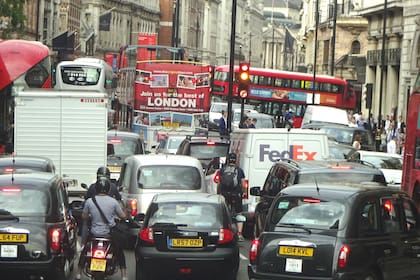 Londres es la ciudad con el peor tráfico del mundo, según un estudio