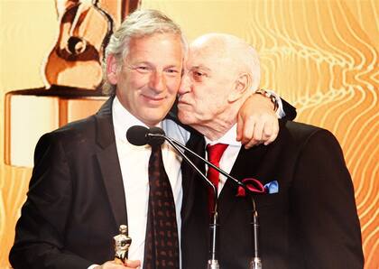 Longobardi, junto al maestro Cacho Fontana