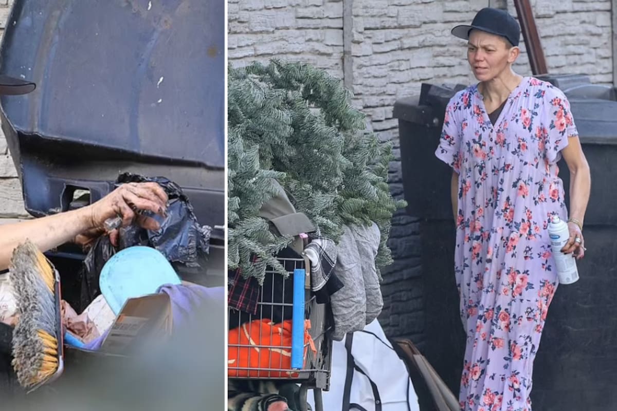 Loni Willison vive en la indigencia desde 2018 (Foto: Daily Mail)