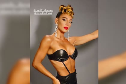 Looks le dio la bienvenida al 2024 con sus aros (Foto Instagram @lasobrideperez)