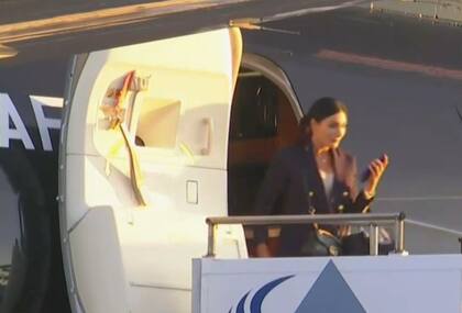 Loomer viajó en el avión de Trump en sus recientes actos de campaña