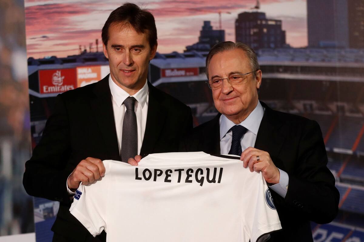 Lopetegui ya está en la Casa Blanca de Madrid