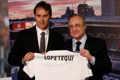Lopetegui ya está en la Casa Blanca de Madrid
