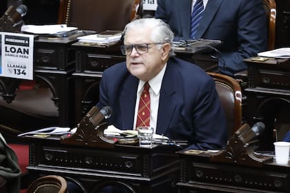 López Murphy cuando se debatió la Ley Bases en Diputados