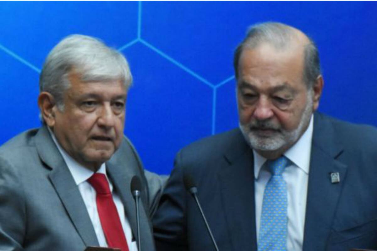 López Obrador y Carlos Slim se distanciaron durante meses.