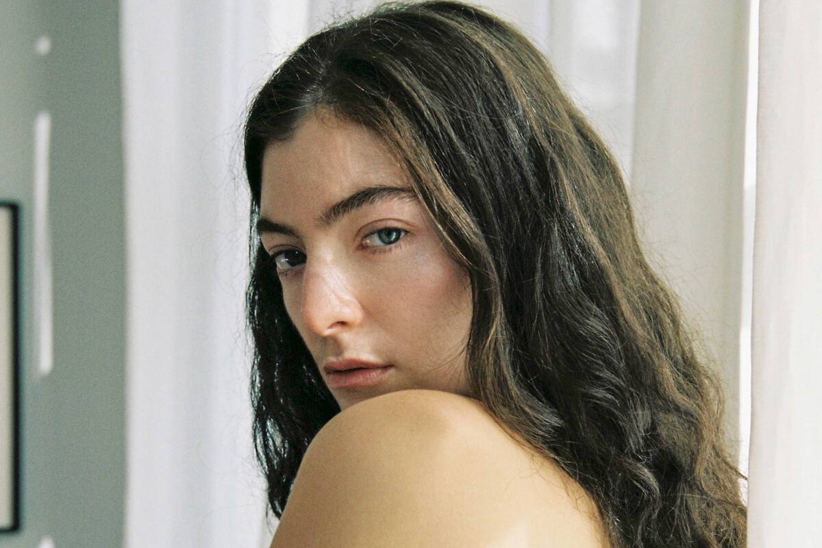 Lorde, cantante neozelandesa.