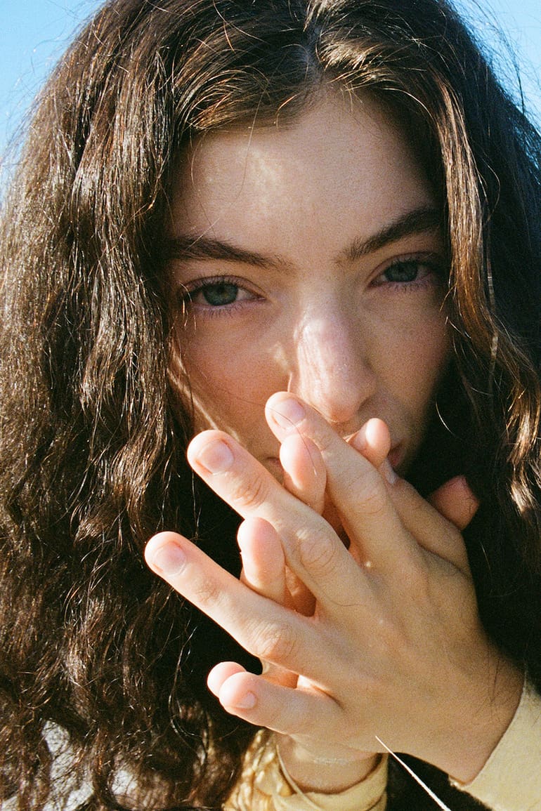 Lorde, cantante neozelandesa.