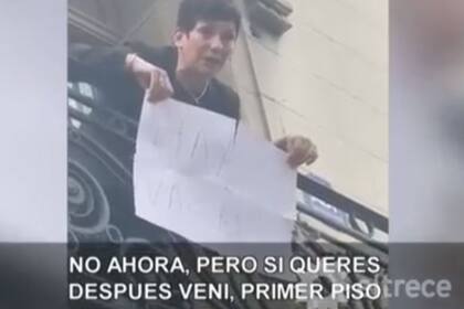 Lorena González, exparticipante de Gran Hermano, fue noticia por ofrecer trabajo a manifestantes que pasaban por el Microcentro porteño
