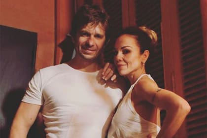 Lorena Paola y su esposo, Esteban Gatti, se encontraban de vacaciones en San Luis cuando se declaró la cuarentena obligatoria