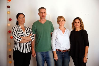 Lorena Pujó, Gustavo Stancanelli, Consuelo Bilbao y Eugenia Testa son cuatro de los exempleados de Greenpeace Argentina que denuncian violencia de género