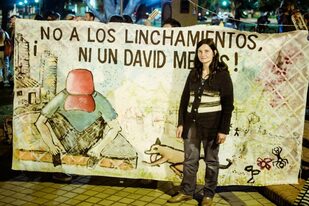 Lorena Torres, madre de David Moreira, linchado por vecinos de Rosario en marzo de 2014