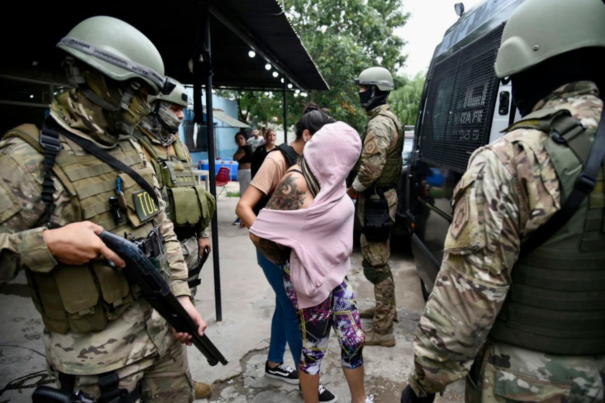 Lorena Verdún fue capturada el 18 del actual en Rosario, junto con su hijo Luciano