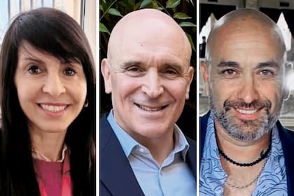 Lorena Villaverde, José Luis Espert y Claudio Cicarelli
