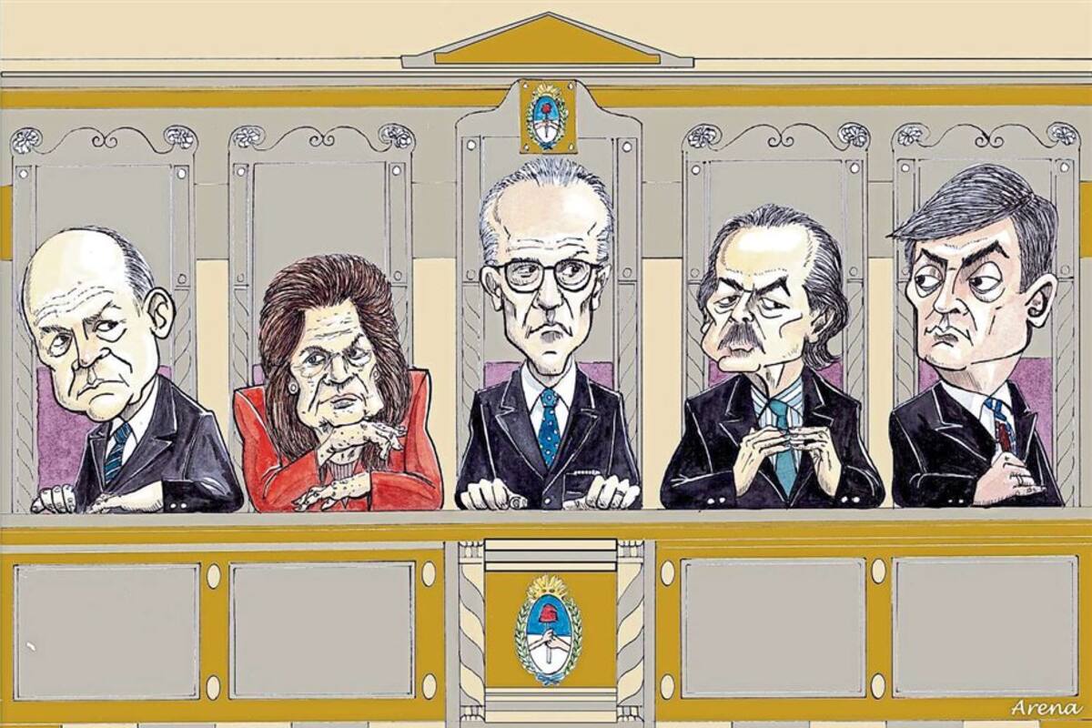 Lorenzetti, Highton, Rosencrantz, Maqueda y Rosatti, los jueces de la Corte Suprema