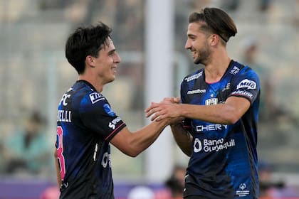 Lorenzo Faravelli y Lautaro Díaz, los argentinos que le dieron la victoria a Independiente del Valle en la final de la Copa Sudamericana, contra Sao Paulo