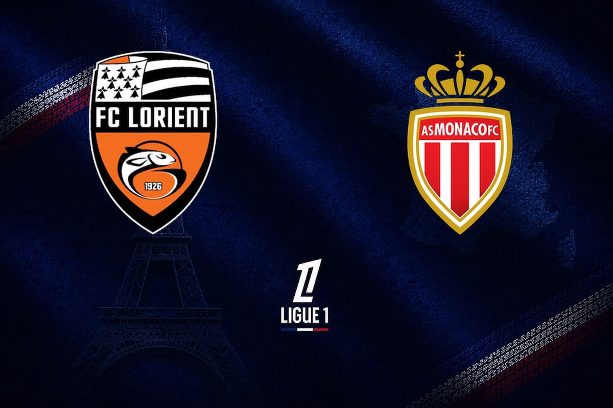 Lorient y Monaco disputaron uno de los encuentros de la jornada del fútbol francés