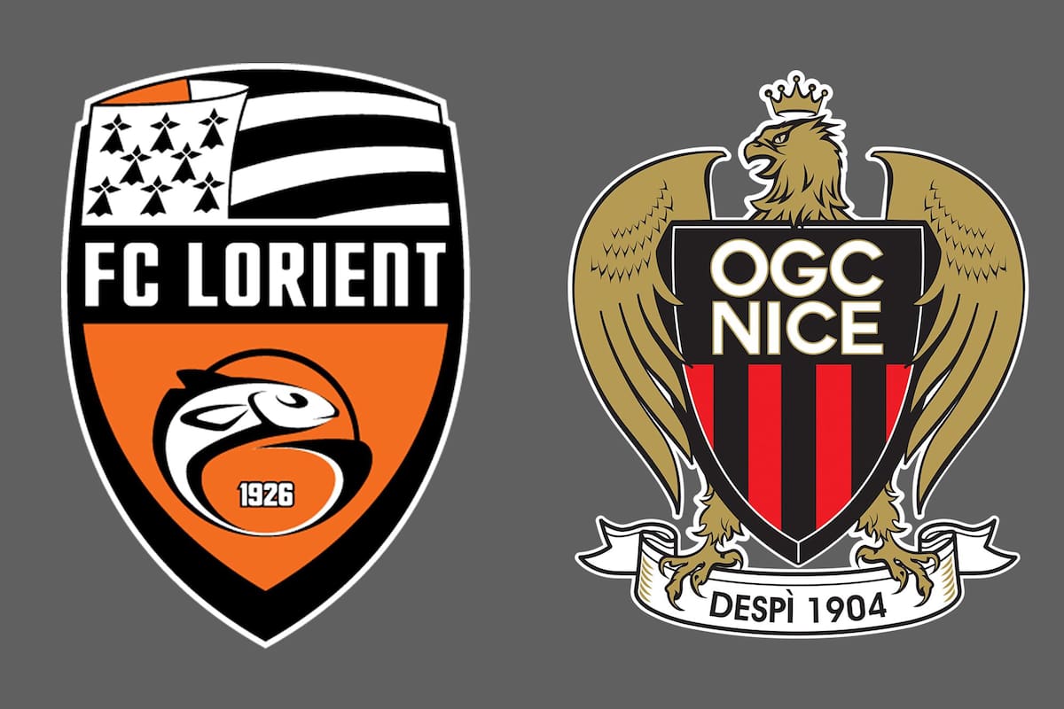 Lorient y Nice disputaron uno de los encuentros de la jornada del fútbol francés