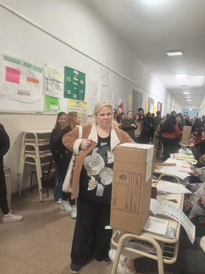 Lorna Gemetto votó en las PASO 2023