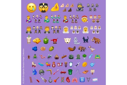 Los 117 nuevos emojis aprobados por el Consorcio Unicode que llegan este año