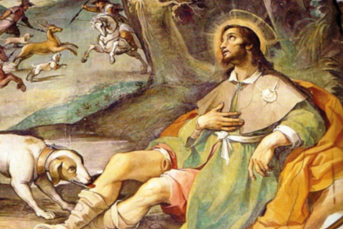 Los 16 de agosto se festeja a San Roque, patrono de los perros y los enfermos. Fuente: Fraternidad Sacerdotal San Pío X.