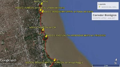 Los 6 nodos