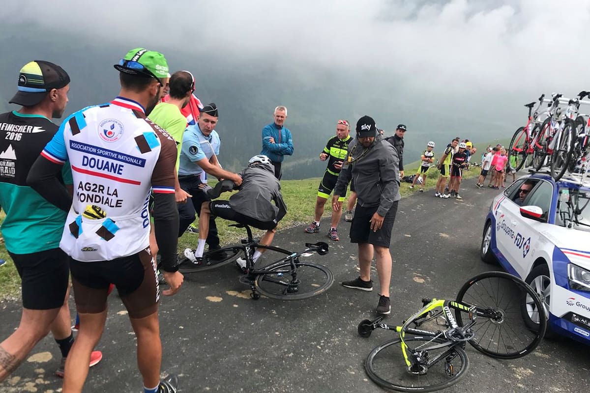 Los accidentes en el Tour de France: ahora el público también es un peligro para los ciclistas