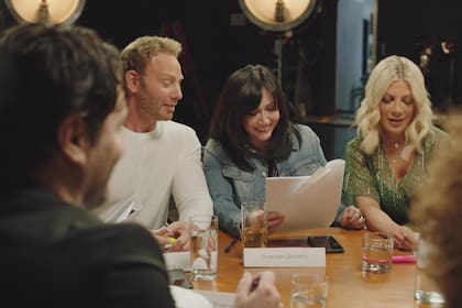 Los actores de Beverly Hills 90210 se preparan para el regreso a la pantalla