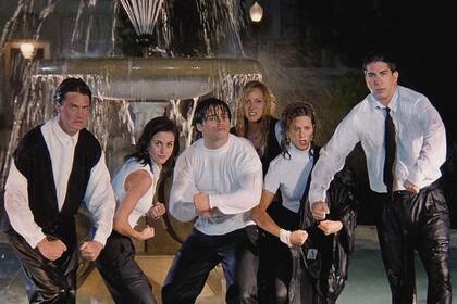 Los actores de Friends se llevaron recuerdos del set