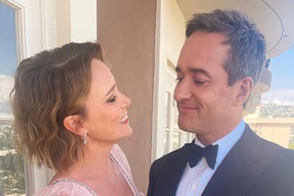 Los actores son padres de dos niños (Foto Instagram @misskeeleyhawes)