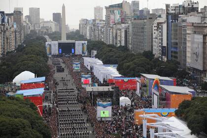 Los actos del Bicentenario, diseñados por Grosman