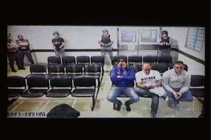 Los acusados siguieron el juicio por videoconferencia desde el penal de Ezeiza