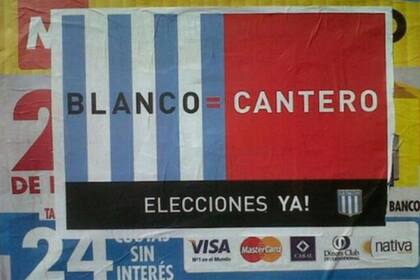 Los afiches que empapelaron Avellaneda